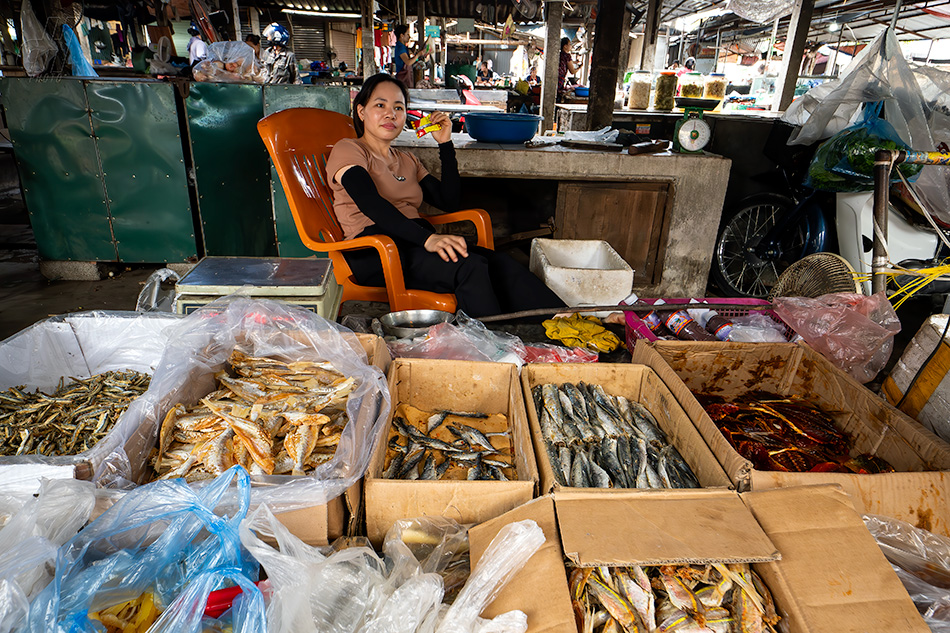 Thai Nguyen tržnice