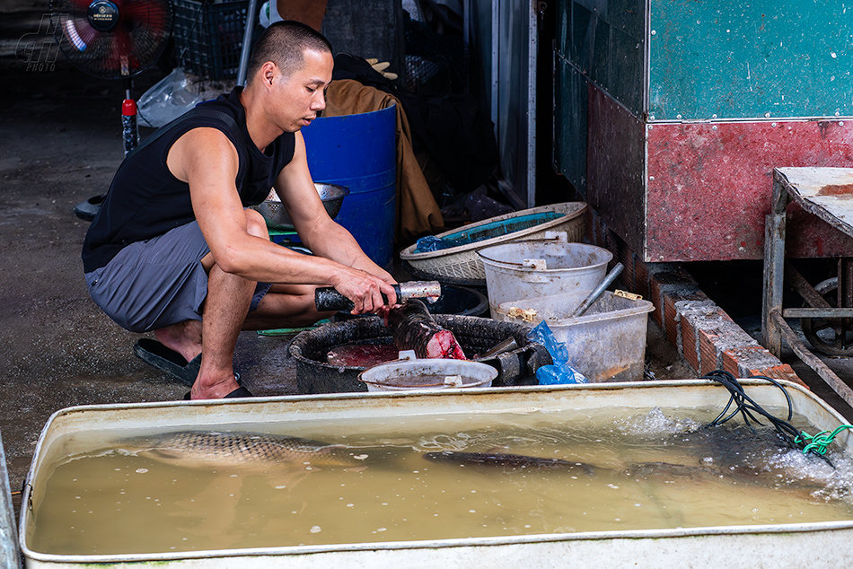 tržiště v Dong Van