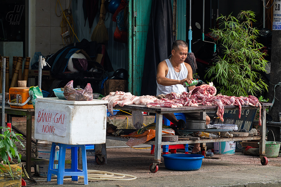 tržiště v Dong Van
