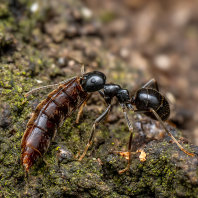 mravenec černolesklý - Lasius fuliginosus