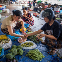 Thai Nguyen tržnice